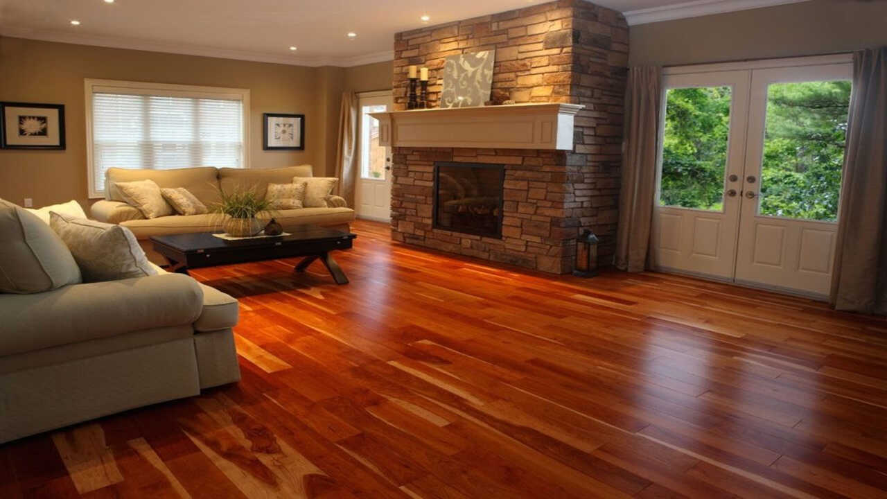 Các mẫu sàn gỗ phòng khách đẹp